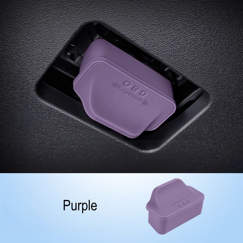 Premium Silicone OBD Port Cover for Leapmotor C10 C11 C16 T03 C01 B10 -Dustproof Diagnostic Interface Protection