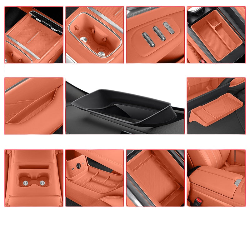 DEEPAL S07 Full Interior Silicone Kit | Custom Fit Protective Silicone Liners for Cup Holders, Door Pockets & Center Console
