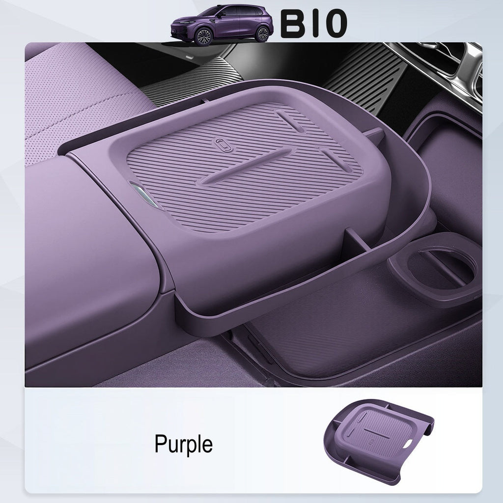 Custom Fit Center Console Silicone Mat Set for Leapmotor B10 Interior Protection