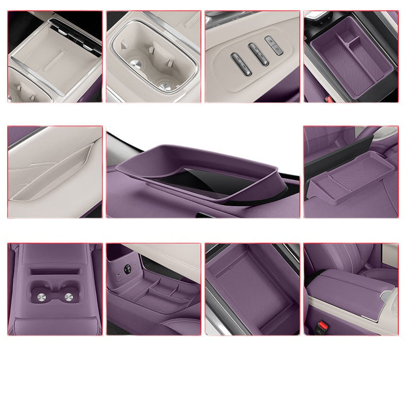 DEEPAL S07 Full Interior Silicone Kit | Custom Fit Protective Silicone Liners for Cup Holders, Door Pockets & Center Console