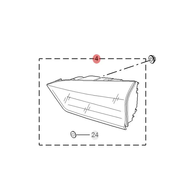 Taillight Assembly-Luggage Compartment Lid Side for MG HS MG4